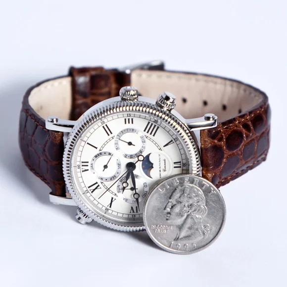 Rare Oceanaut Coronado with Brown Leather Band Watch